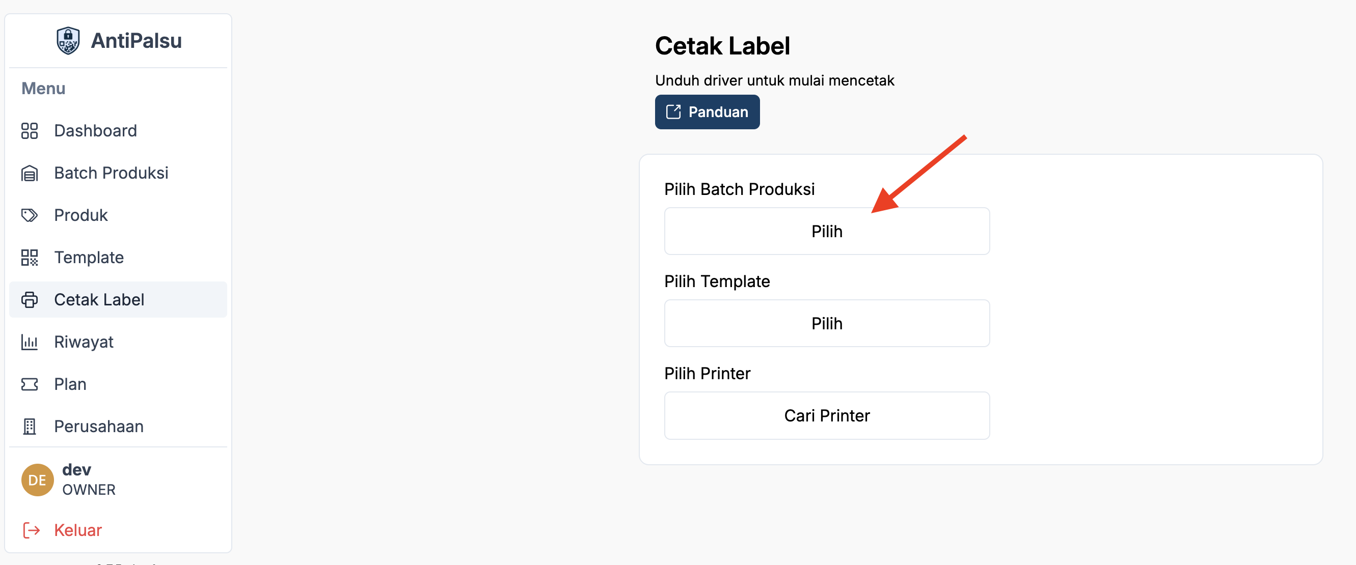 web-click-select-batch-button