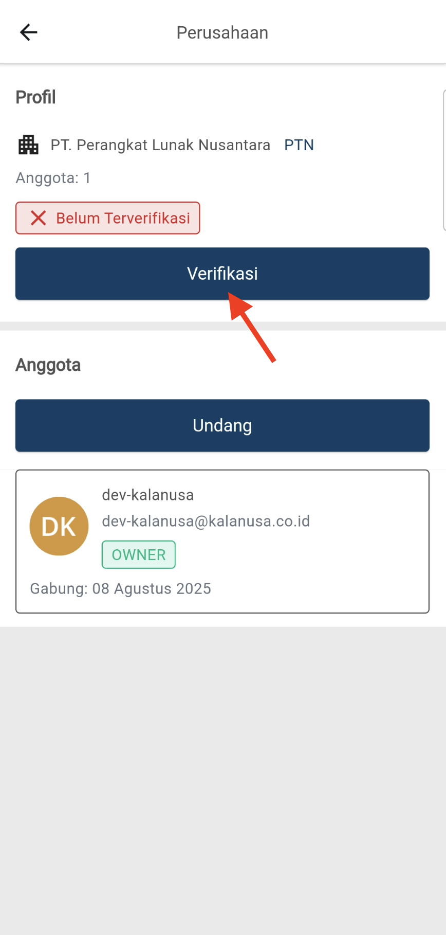 mobile-navigate-to-verify-company-page